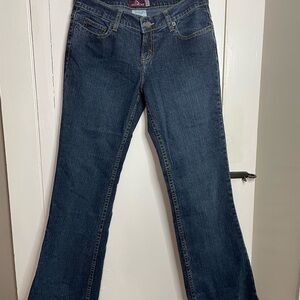 Jordache Low Rise Flare Size 5/6 Petite New With Tags Classic Wash